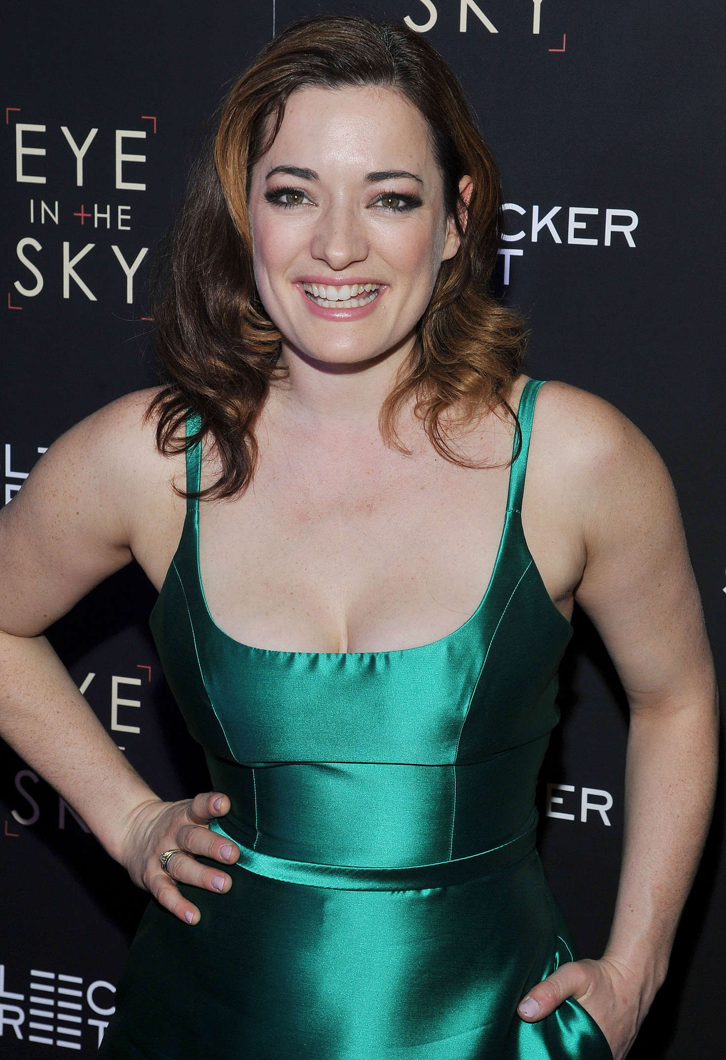 Laura Michelle Kelly Eye In The Sky Premiere in New York