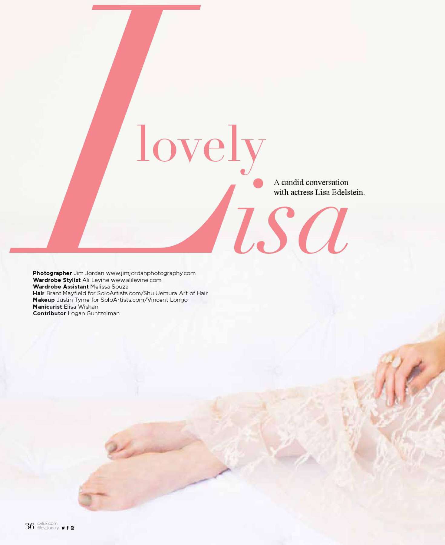 Lisa Edelstein CV Lux Magazine-1