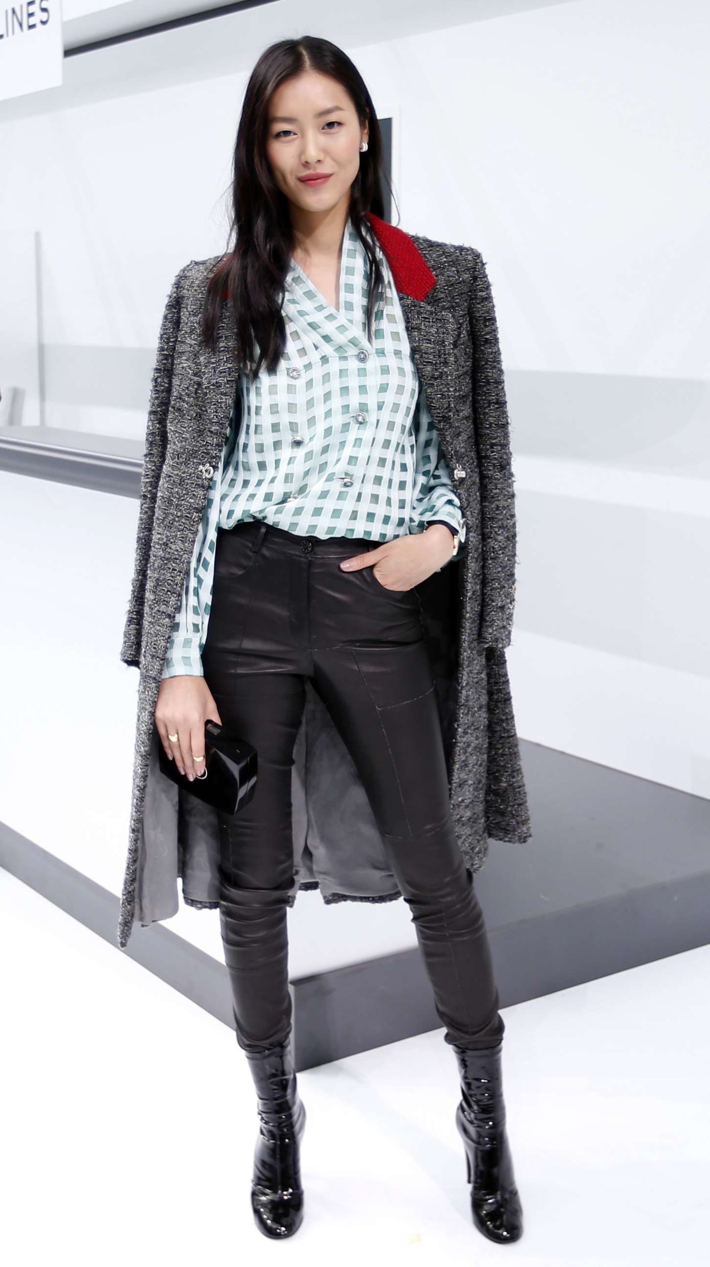 Liu Wen Chanel Show as part of Paris Fashion Week in Paris-1
