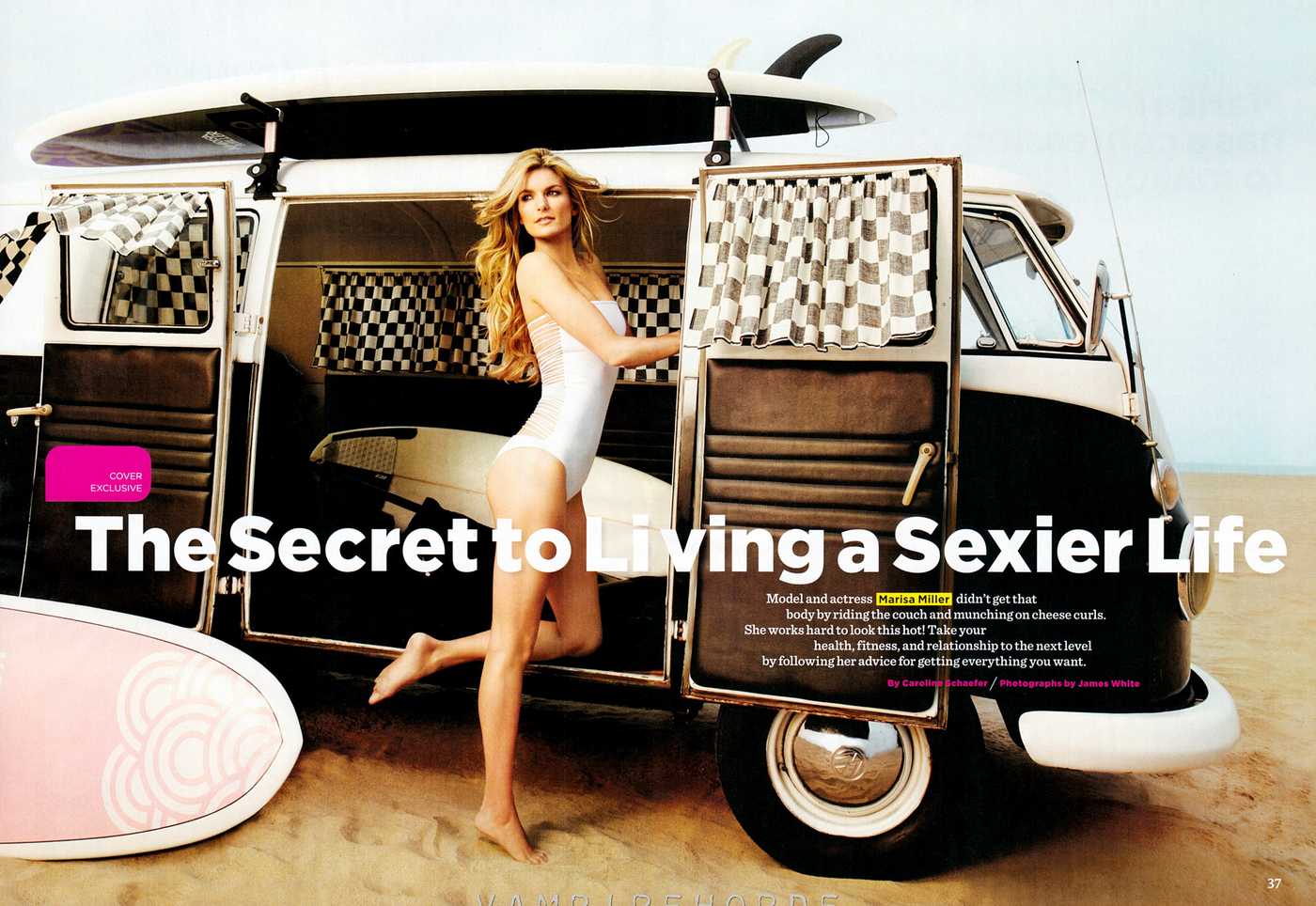 Marisa Miller Womens Health Magazine