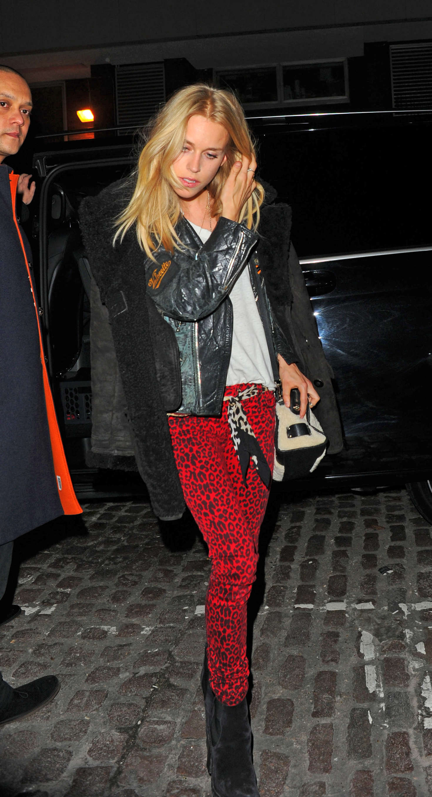 Mary Charteris Arrives at Chiltern Firehouse in London-1