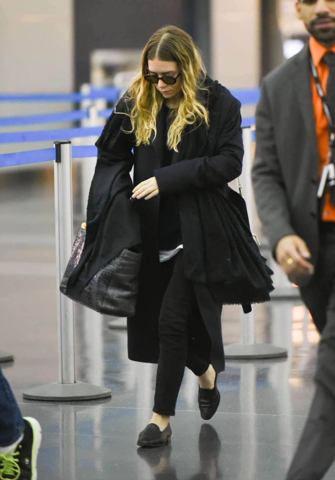 Mary Kate Olsen Arrives at JFK Airport in New York