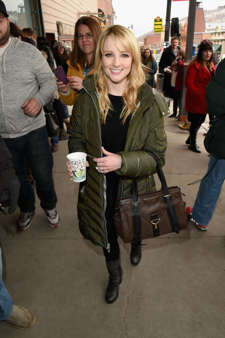 Melissa Rauch out in Park City-1