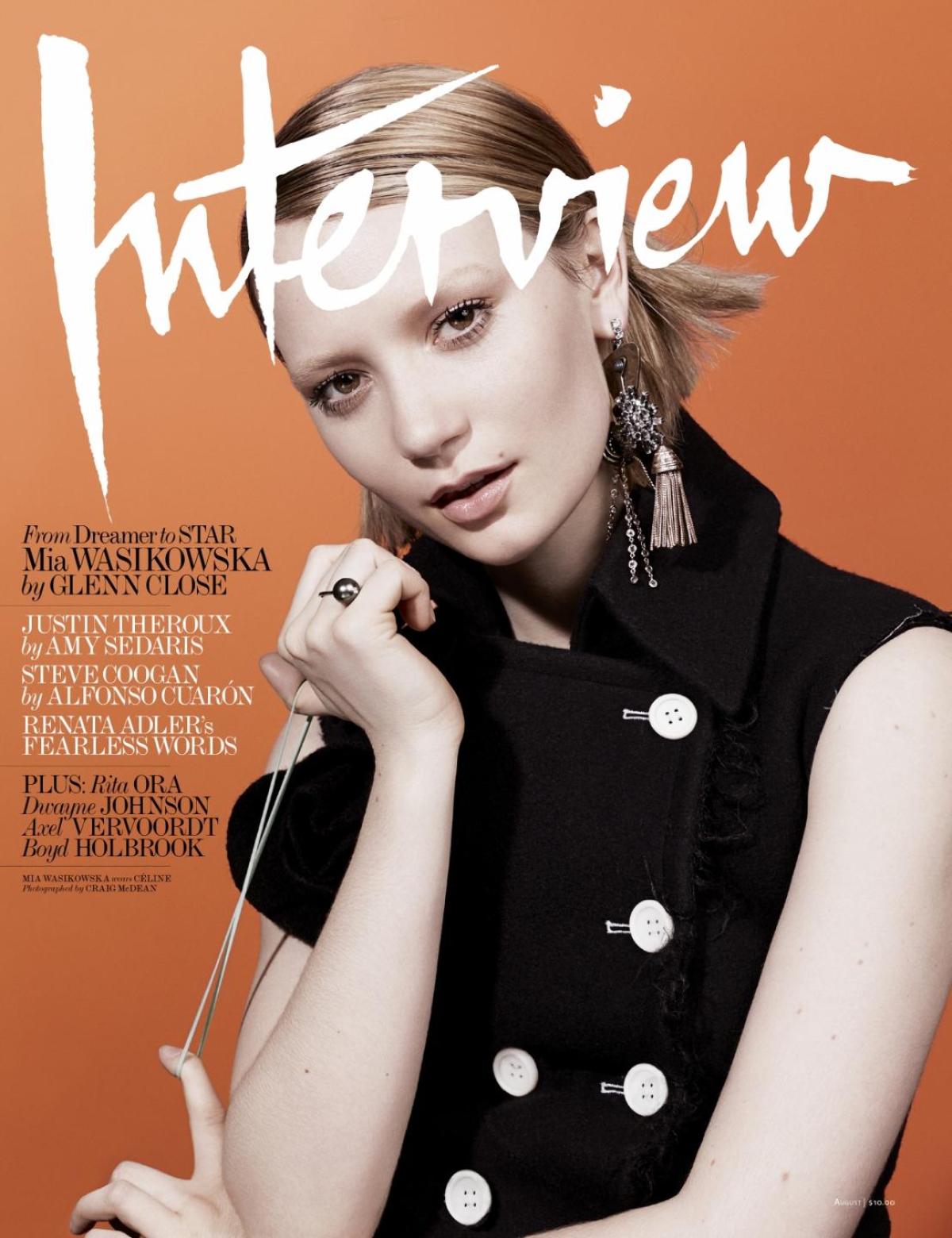 Mia Wasikowska Interview Magazine-1