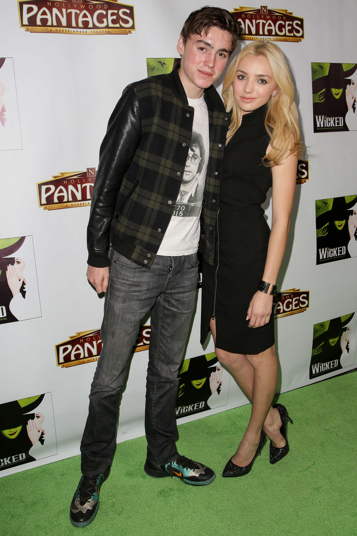 Peyton Roi List Wicked Opening Night in Hollywood