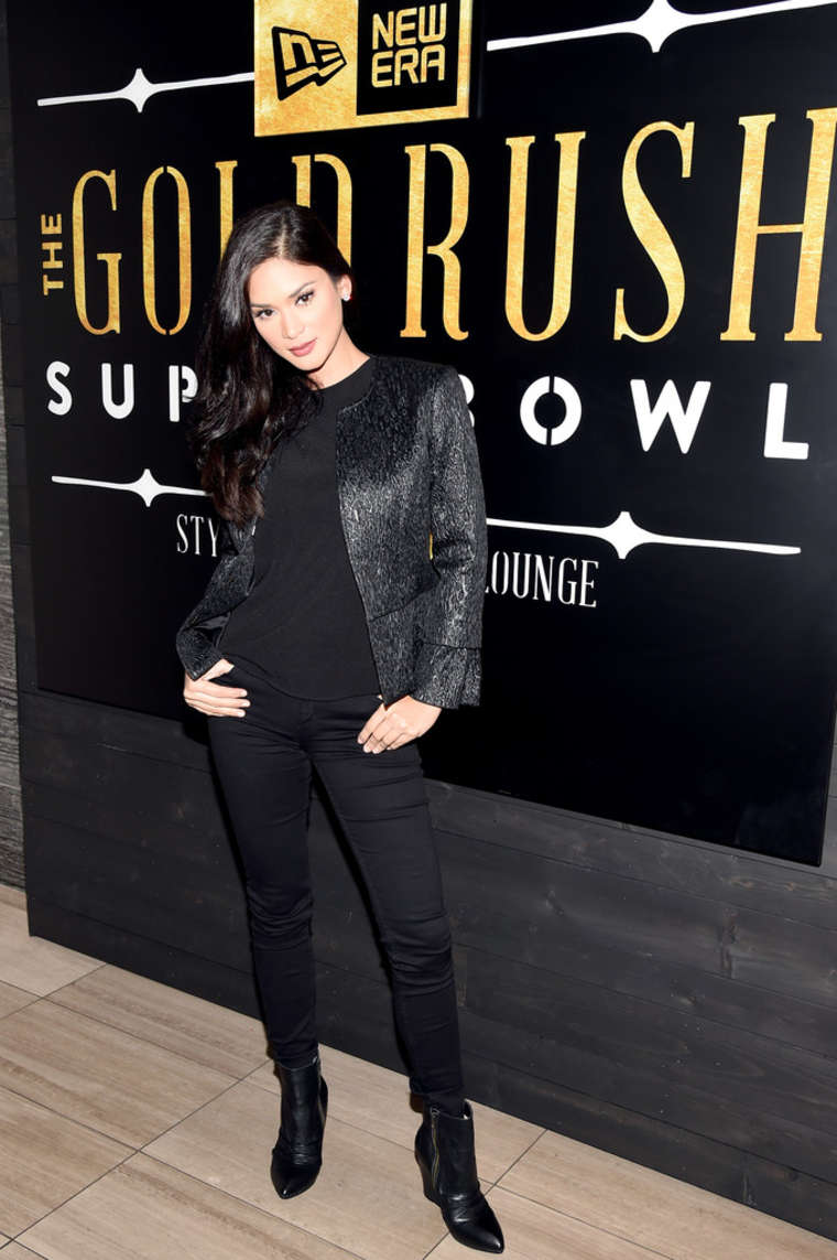 Pia Wurtzbach New Era Style Lounge at The Battery in San Francisco