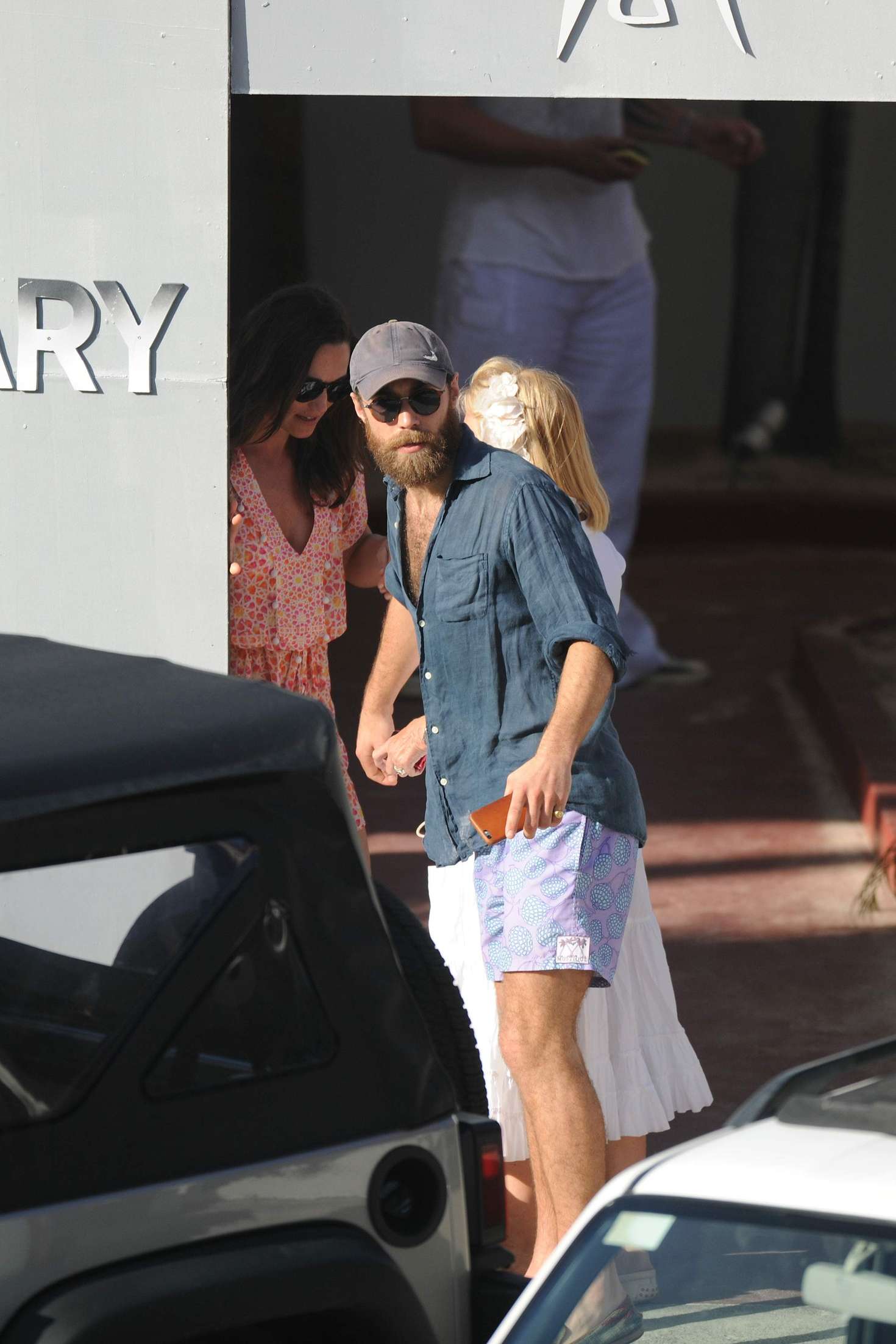 Pippa Middleton Leaving Nikki Beach in St. Barts