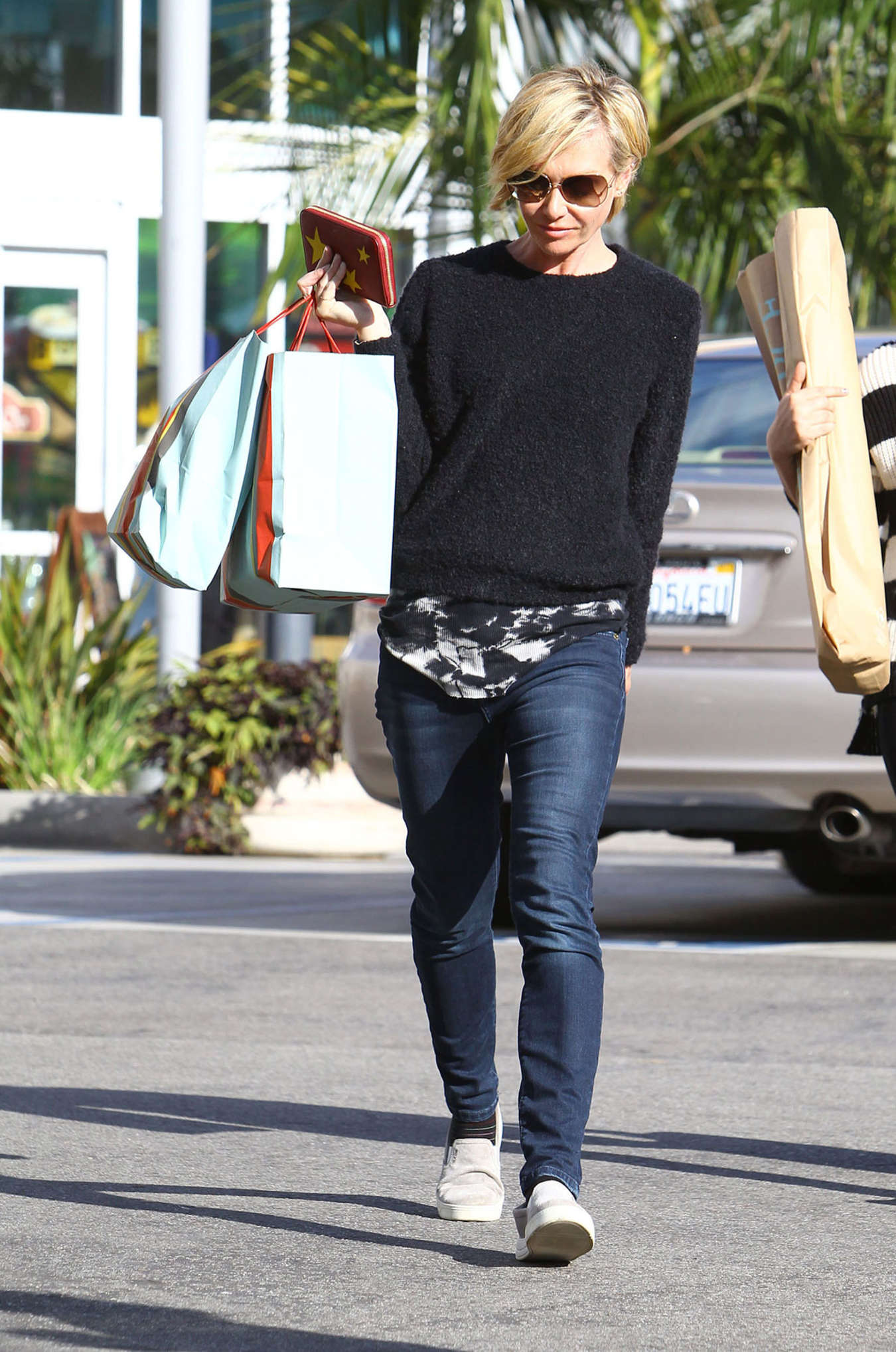 Portia de Rossi Shopping in West Hollywood