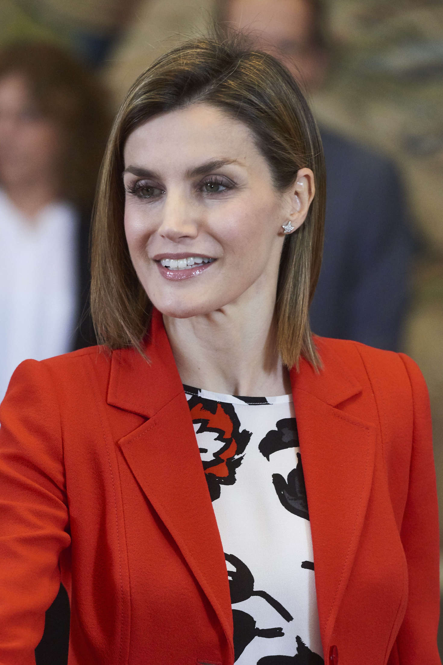 Queen Letizia Arrives for a business meeting in Madrid – Celebrity Wiki ...