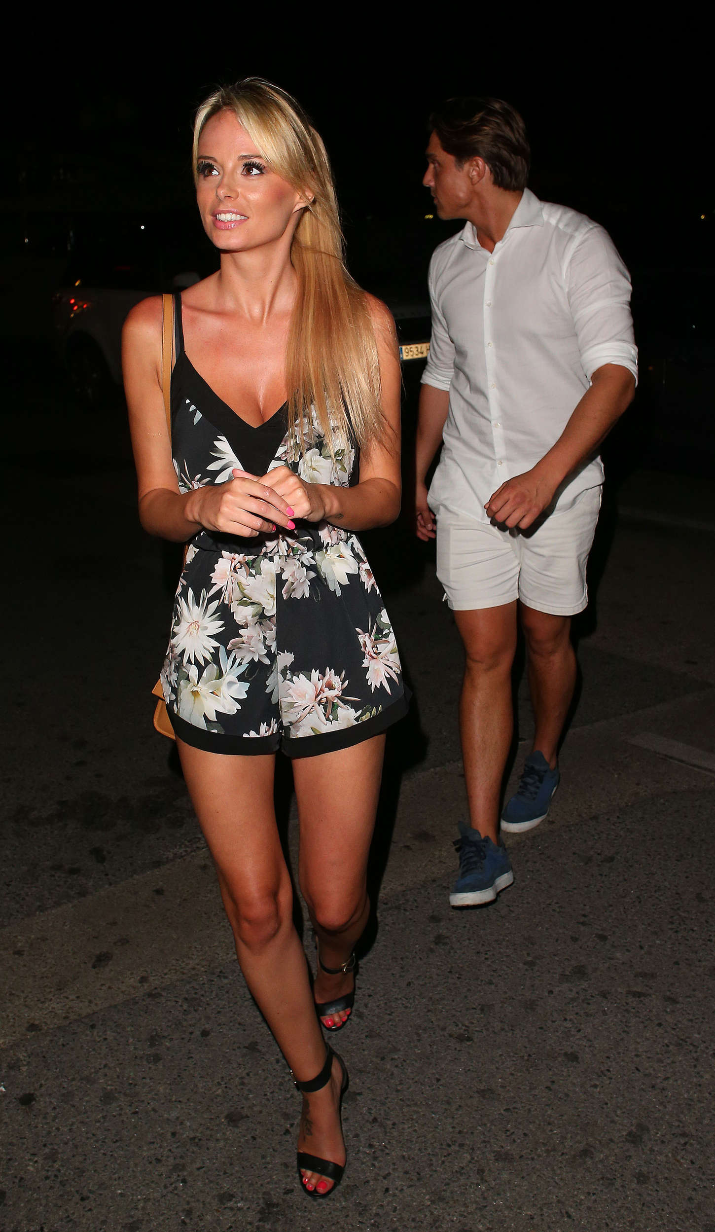 Rhian Sugden at Pangea Club in Marbella