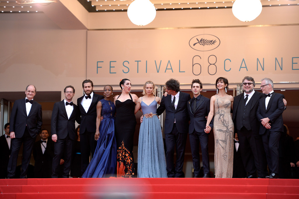 Sophie Marceau Closing Ceremony and Le Glace Et Le Ciel Premiere in Cannes