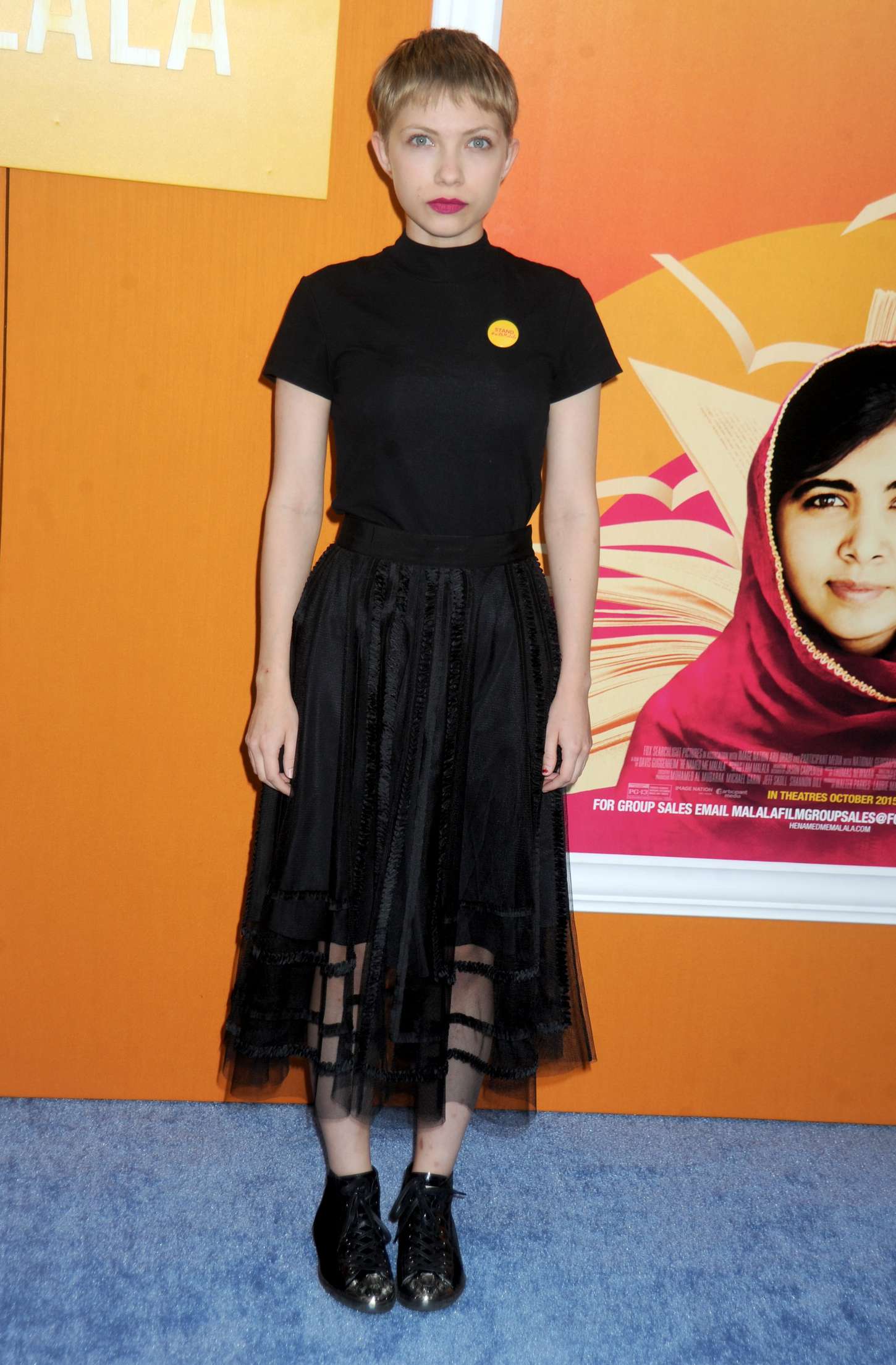 Tavi Gevinson He Named Me Malala Premiere in New York