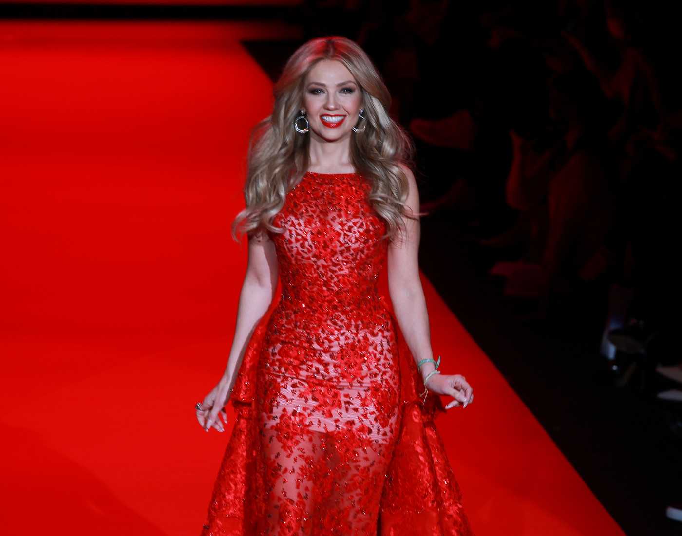 Thalia Go Red For Women Red Dress Collection in New York-1