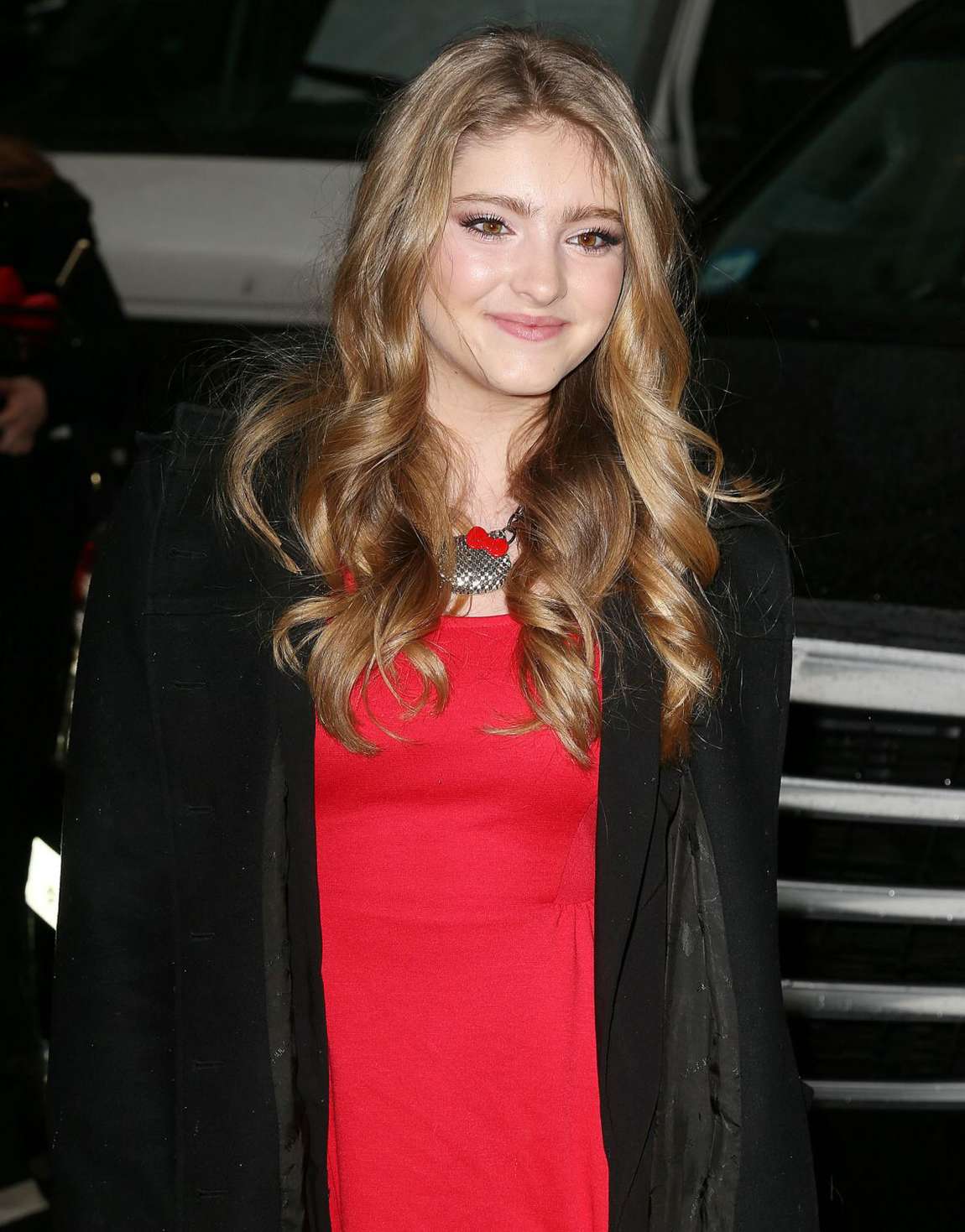 Willow Shields Arriving at Today Show in New York