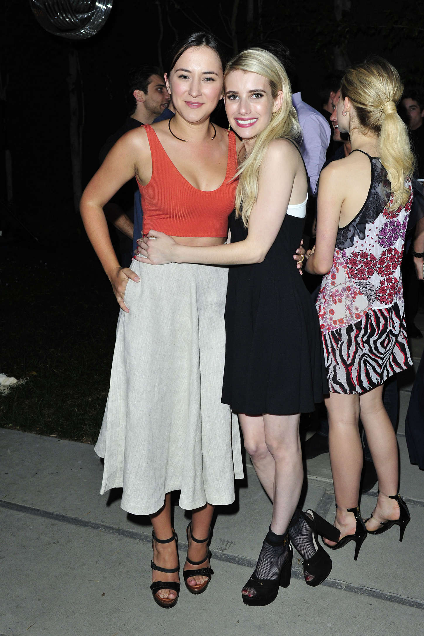 Zelda Williams Emma Roberts #AerieREAL Campaign Launch Dinner in Los Angeles